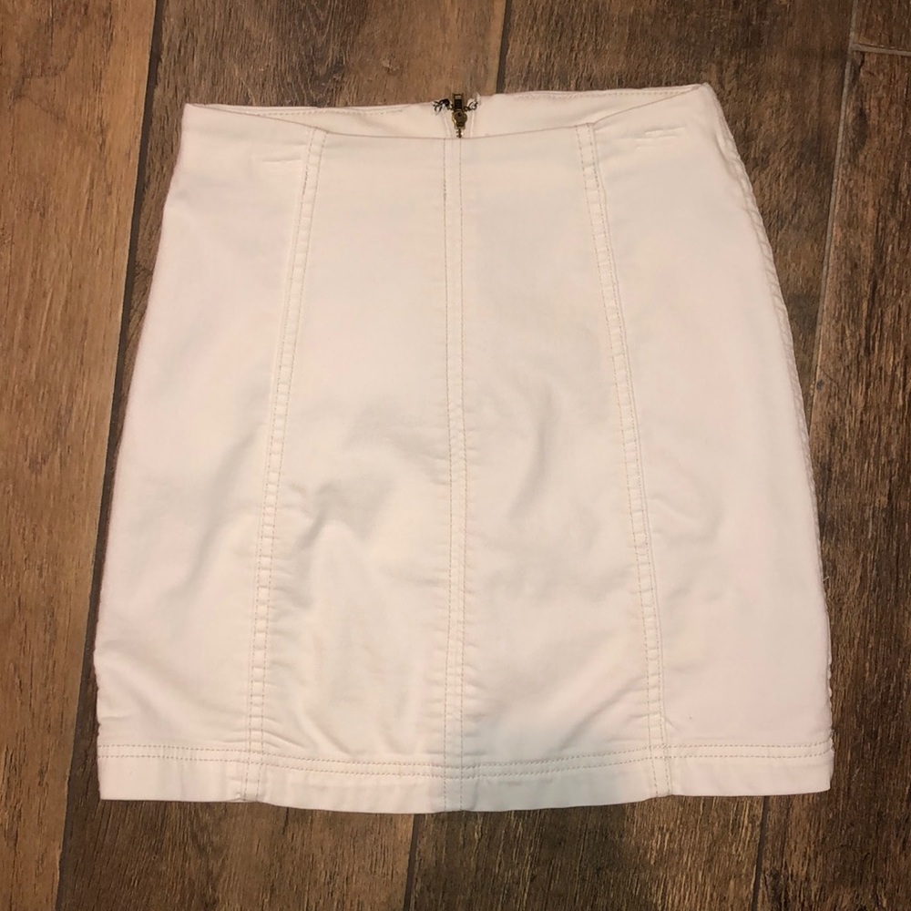 Free people white skirt